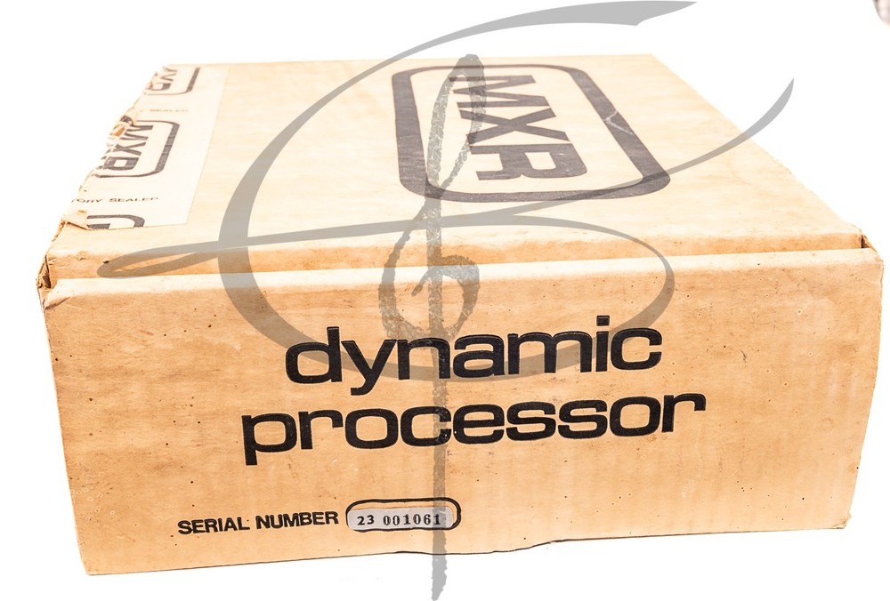MXR DYNAMIC PROCESSSOR EXPANDER VINTAGE AUDIO PROCESSING EQUIPMENT MIB TESTED