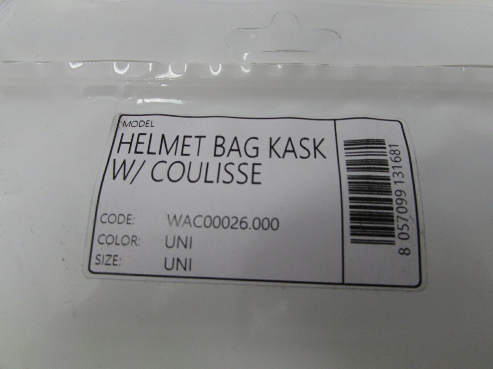 KASK CLOTH HELMET STORAGE BAG FOR ARBORIST HELMETS