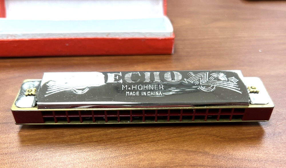 Echo Harmonica - M. Hohner - Key of C - COMES IN ORIGINAL PACKAGING