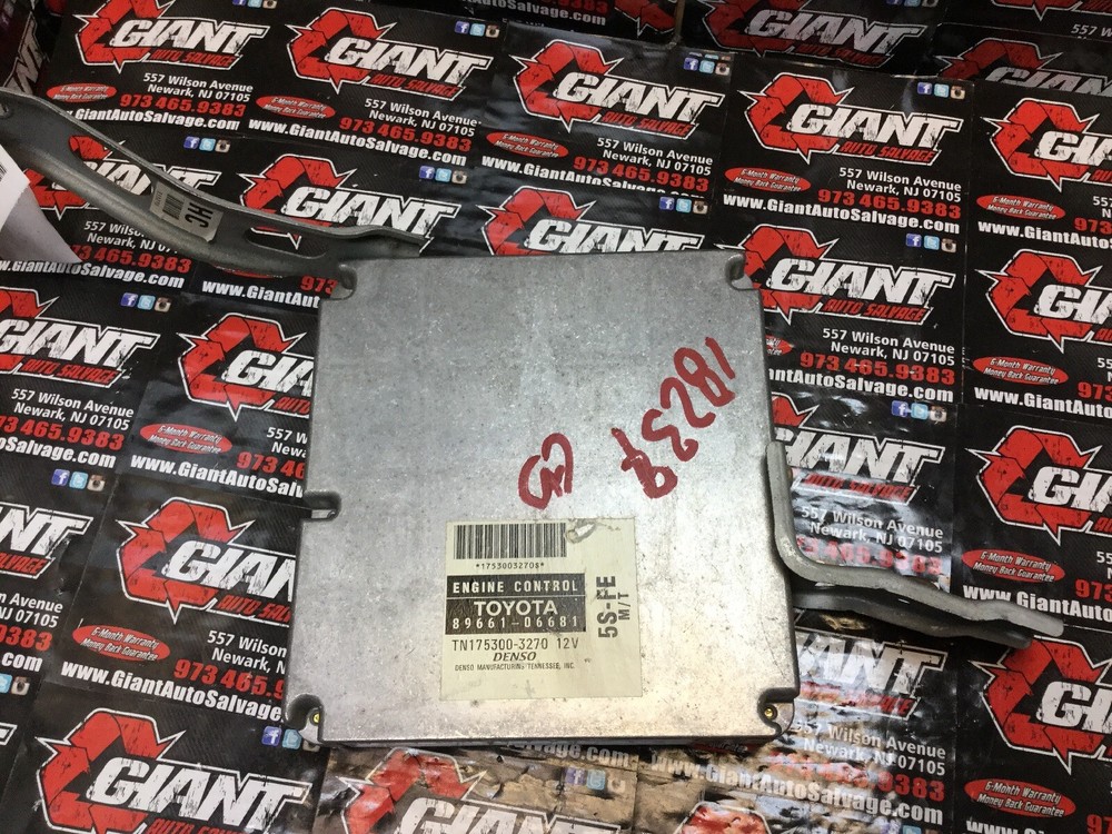 99 TOYOTA SOLARA 4CYL ENGINE BRAIN BOX COMPUTER CONTROL MODULE