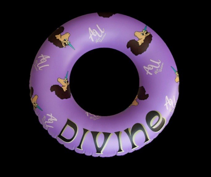 Unicorn 3 Pack Jumbo Pool Float Rings 39” Diameter Each. Magical, Unique, Divine
