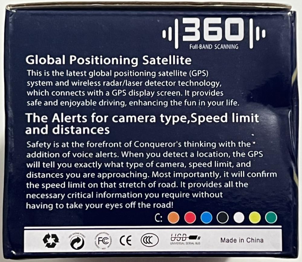 SMS Radar Detector Vehicle Speed System New