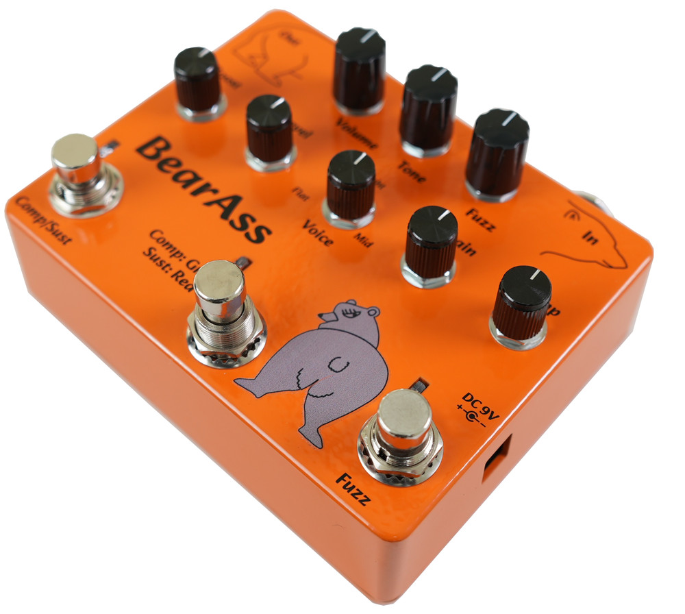 LiberaTone BearAss Fuzz+Compressor+Sustainner