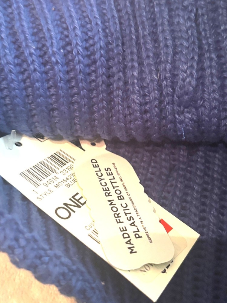 Style & Co Women's Solid Shine Cuff Beanie, and Tech-tip Gloves,