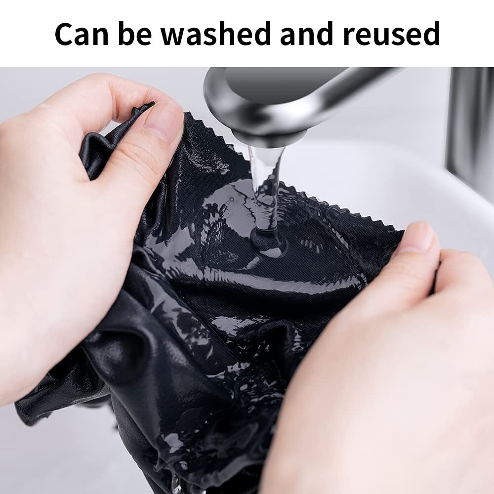 4 Pack 16''x16'' Extra Large Microfiber Cleaning Cloths, Oversized Microfiber...