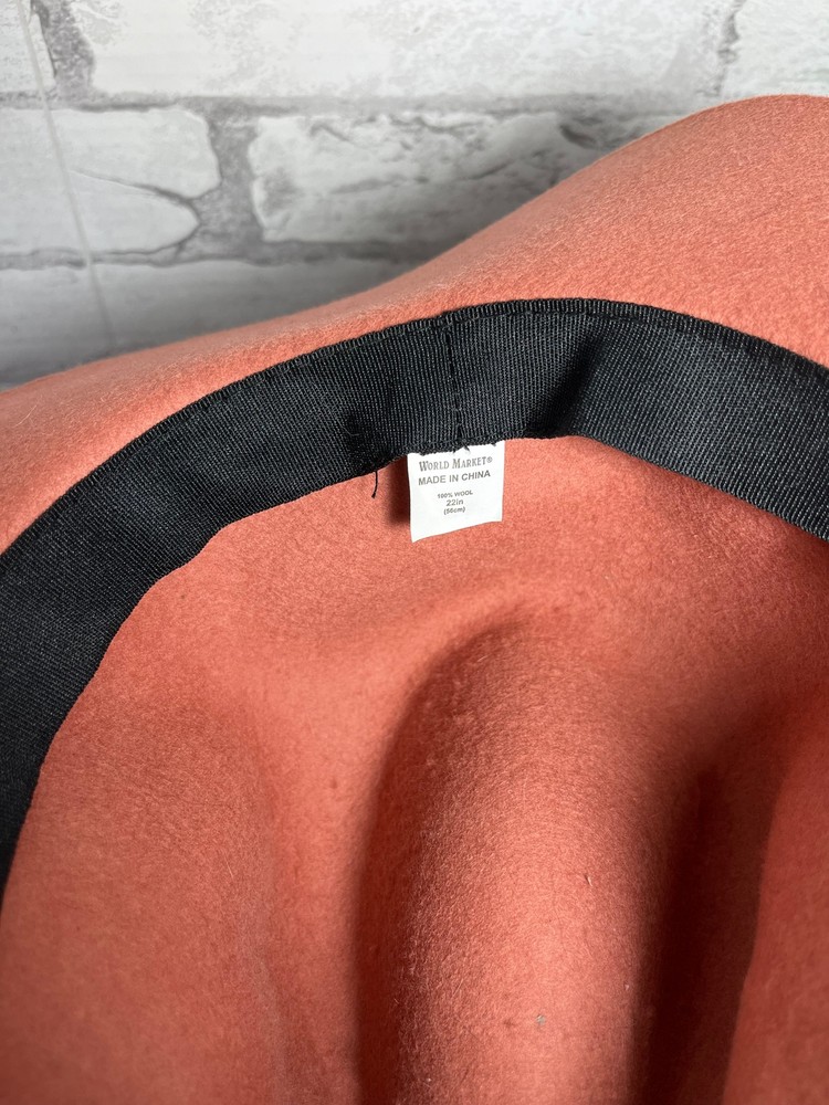 Terracotta Wool Hat