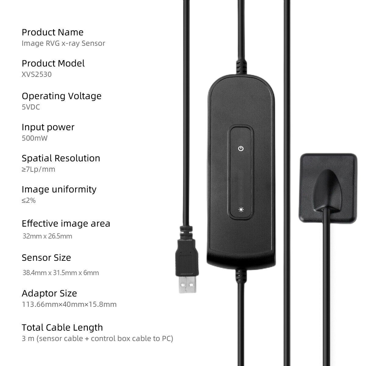 Woodpecke Style Dental X Ray Digital Radio Graphic RVG Sensor Size 1.5 Holder