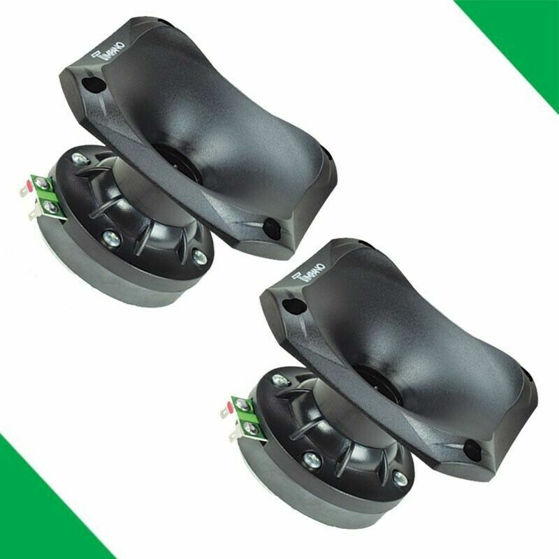 (2) TIMPANO TPT-DH175 SLIM 300W 8 OHM 1" EXIT PHENOLIC DIAPHRAGM DRIVER + HORN