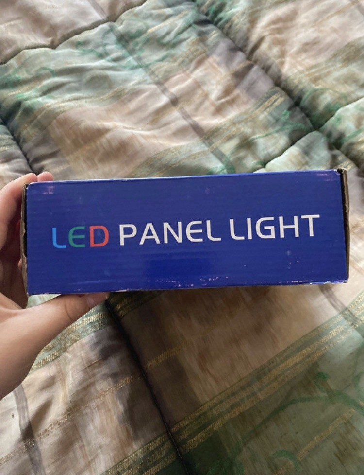 light with panel