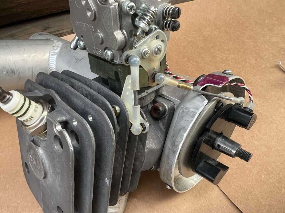 BYRON HELLCAT RC AIRPLANE MAHLE GAS ENGINE PROPELLER