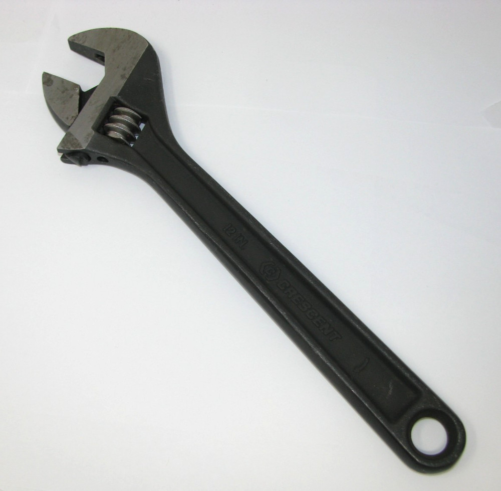 Crescent 12" Adjustable Wrench Crestoloy Black Oxide
