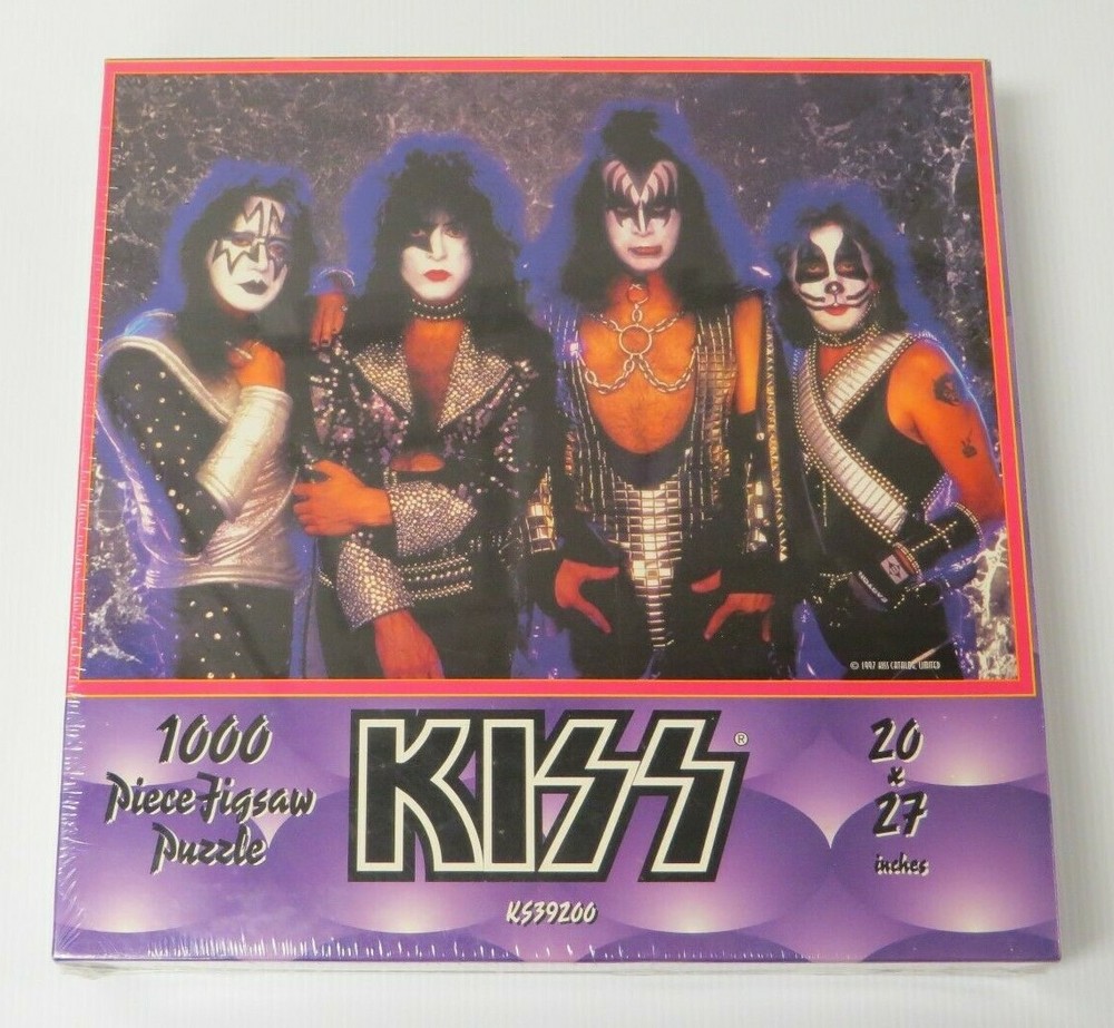 KISS REUNION PURPLE PUZZLE SEALED