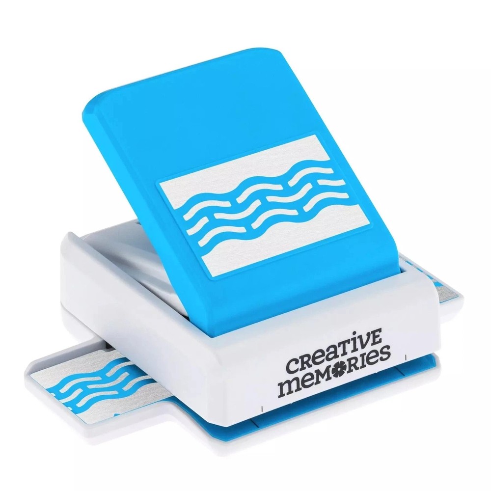Creative Memories River Waves Border Punch