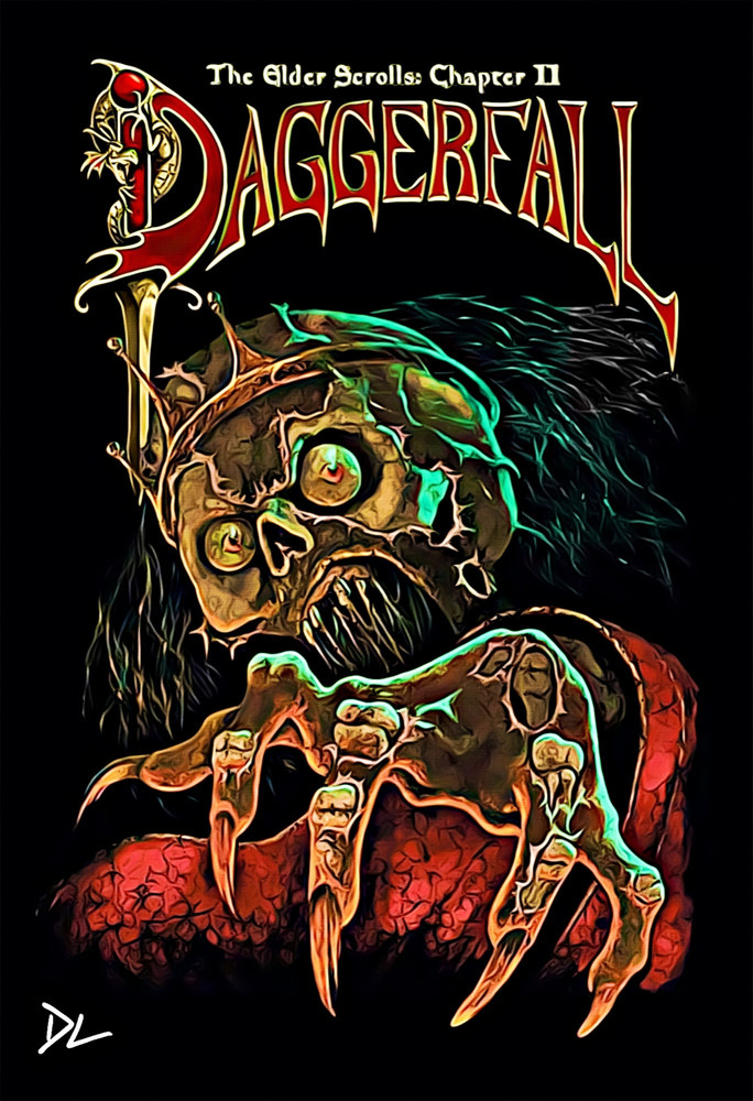 The Elder Scrolls: Chapter II "Daggerfall" Pop Art Print - 13 x 19 Poster