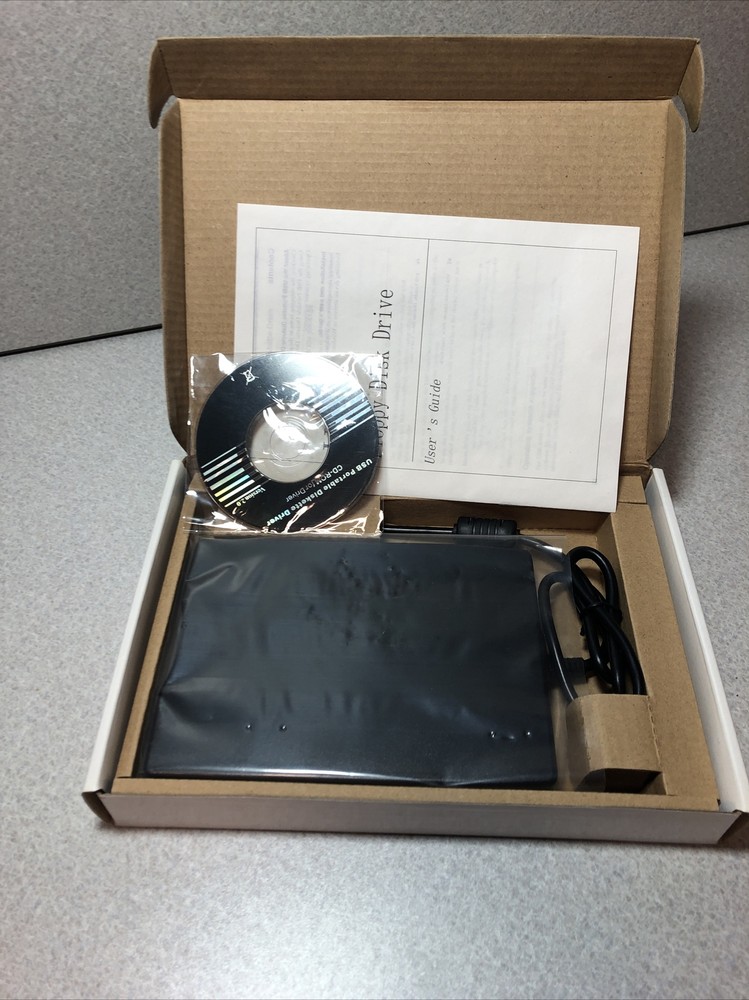 Bytecc Slim USB External Floppy Disk Drive New in open box