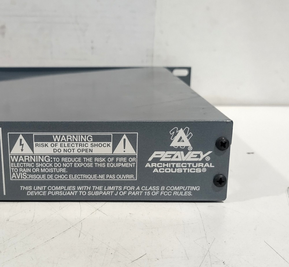 Peavey CEQ 280A PC Controlled Architectural Acoustics MIDI Graphic Equalizer