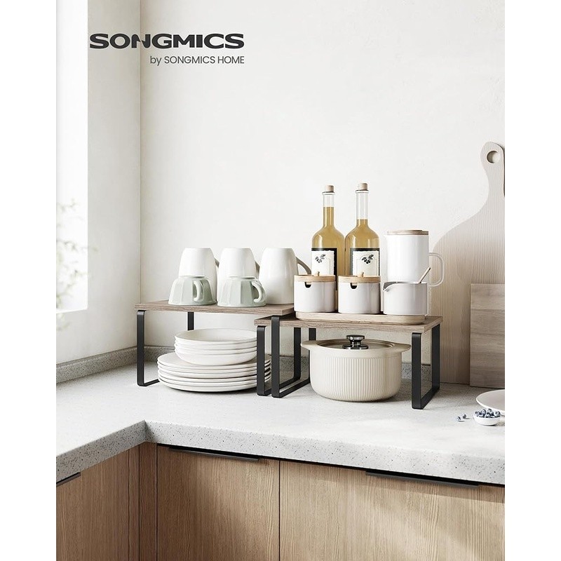 Adjustable Kitchen Spice Rack Organizer Sturdy Storage Shelf Easy Assembly New