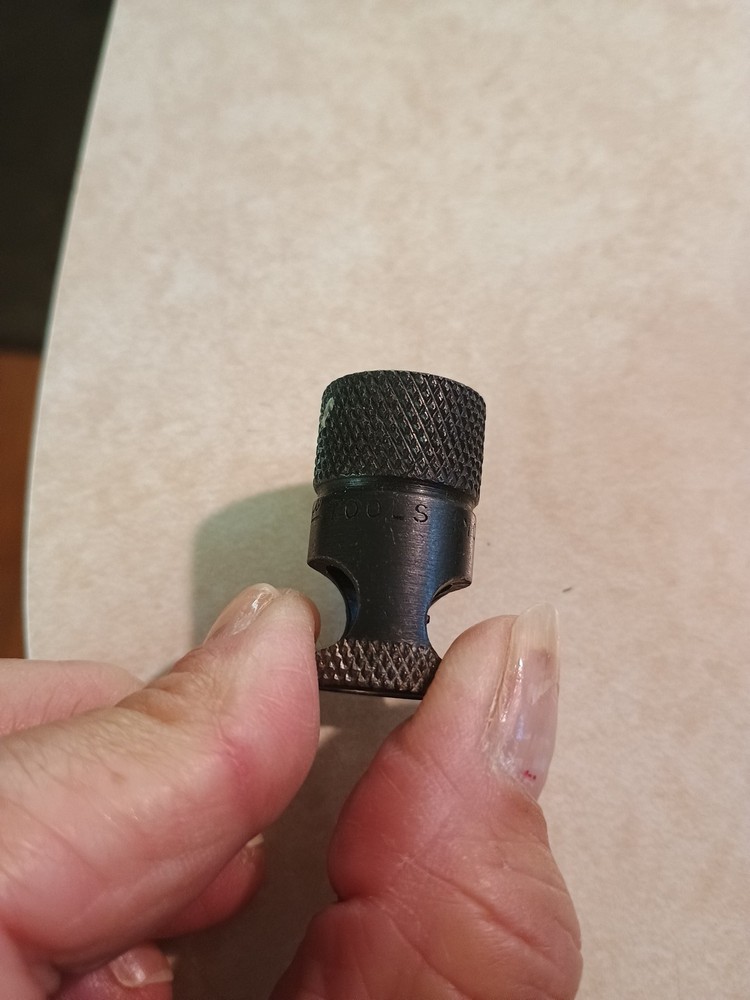 Vtg 2 piece ARCRAFT Tools screw together countersink replacement