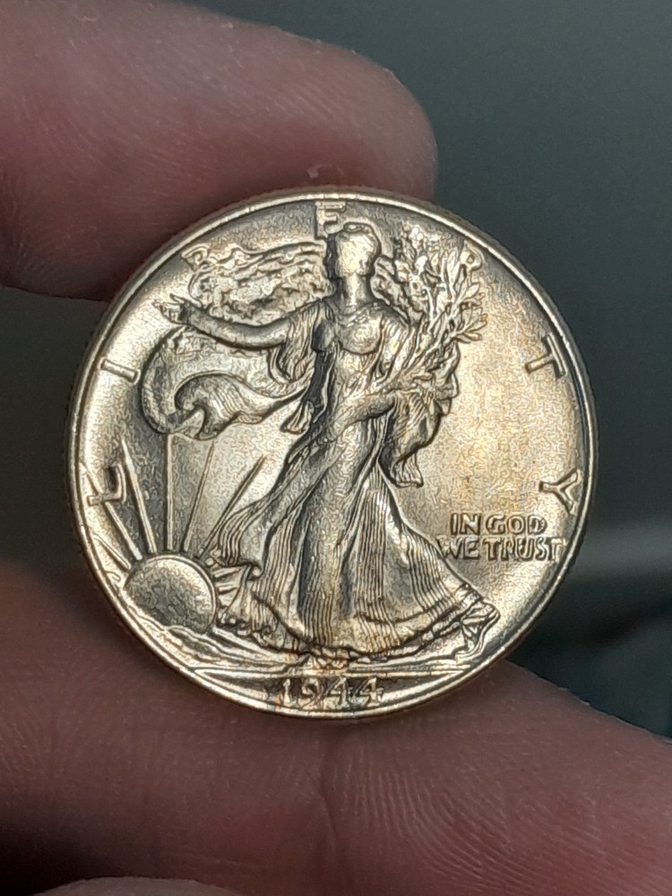 1944 Walking Liberty Half Dollar BU #2