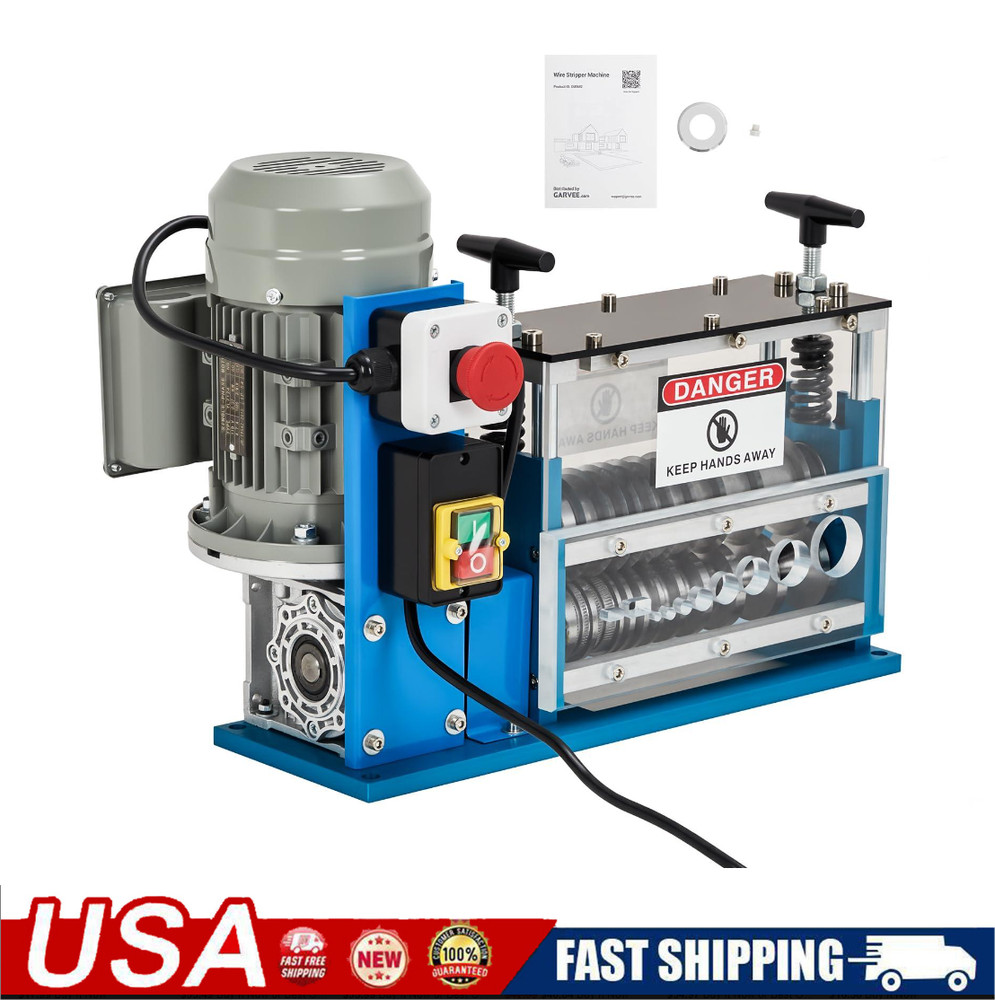 ✨Automatic Scrap Cable Stripper Electric Wire Stripping Machine Copper Recycling