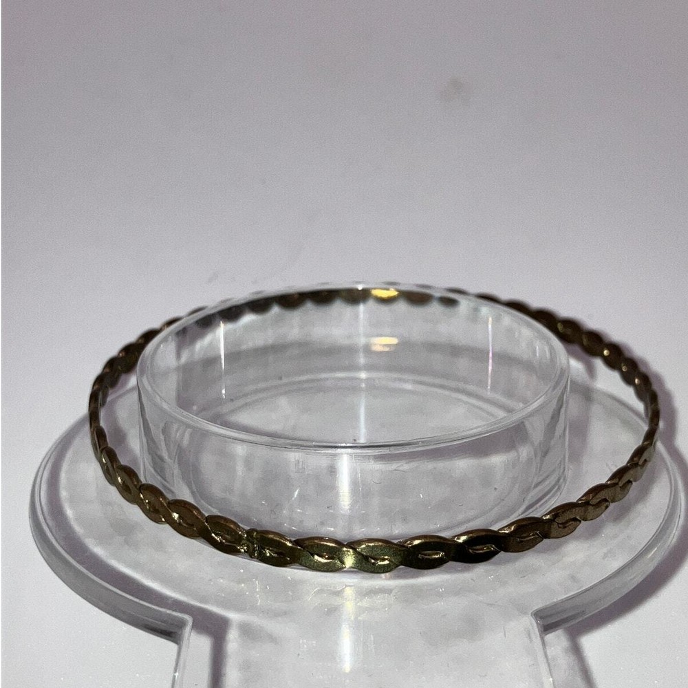 The Braided Bronze Bangle 2.75" Bracelet!