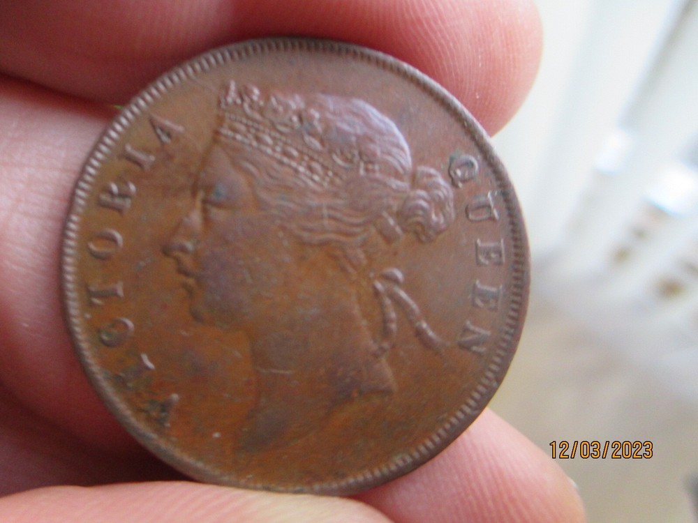 CANADA; NOVA SCOTIA PENNY TOKEN DATED 1856 AVF
