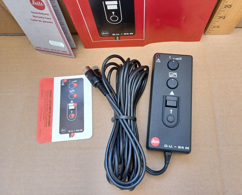 Leitz, Fade Control Unit Remote Control and Directions - for Pradovit Projector