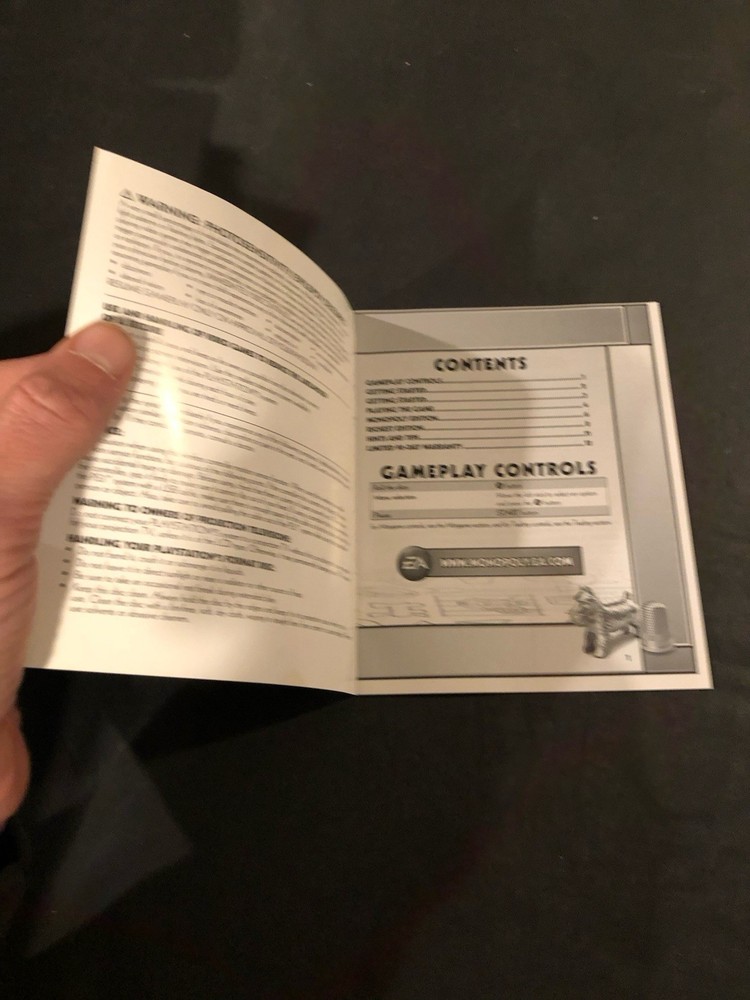 Monopoly ps3 Manual Only