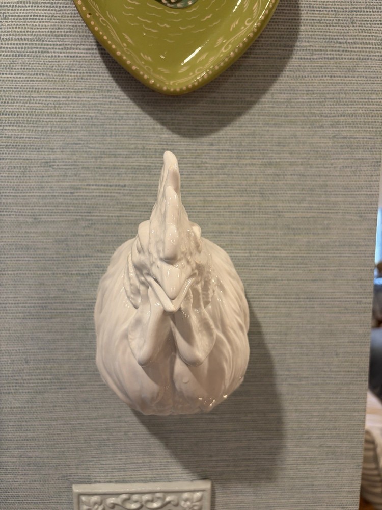 Rooster Head Wall Pocket