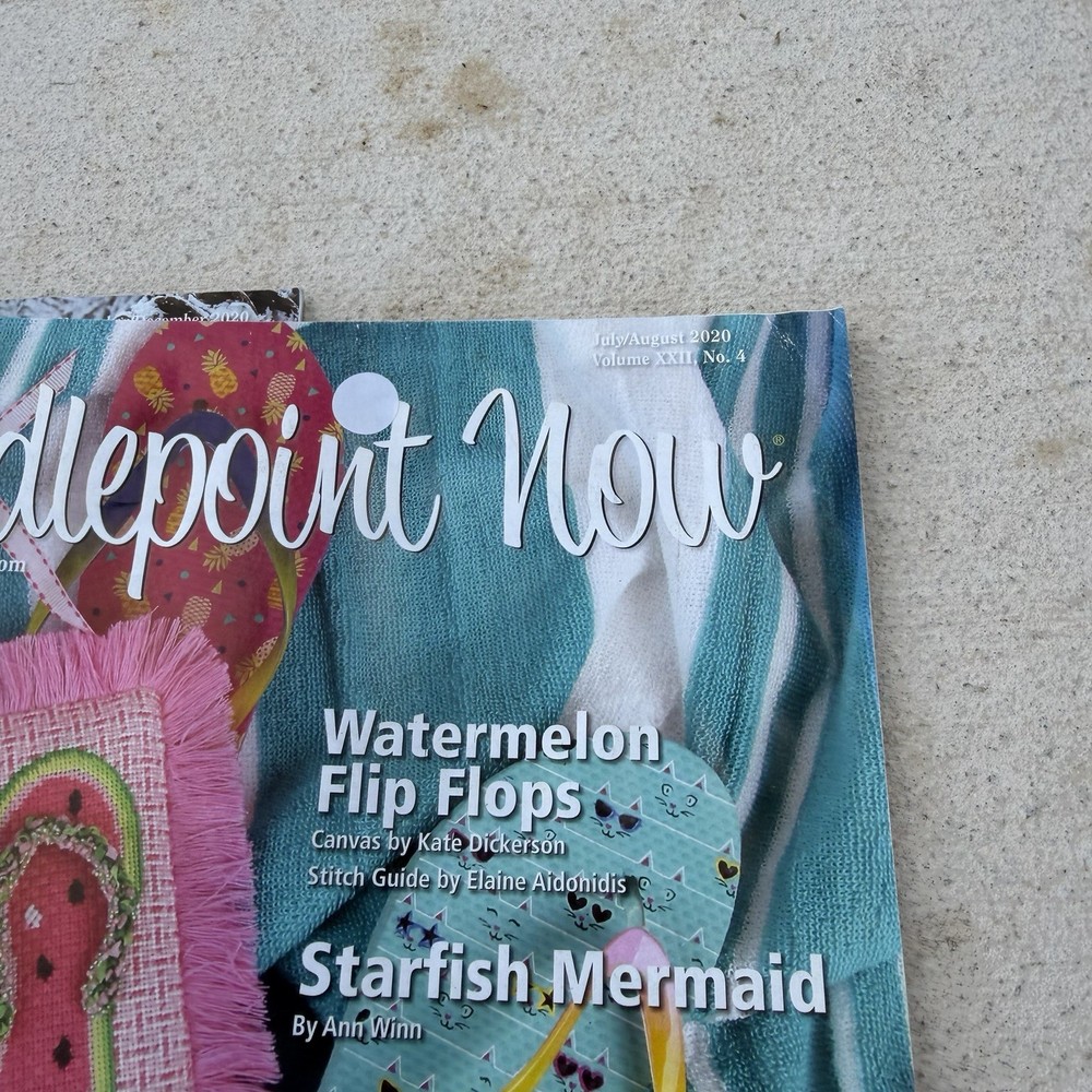 NEEDLEPOINT NOW MAGAZINES (2019-2020) 9 Issues Total