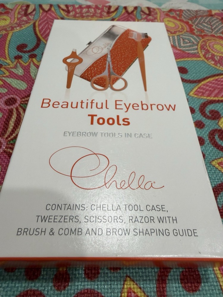 New Chella Beautiful Eyebrow Tools In Case