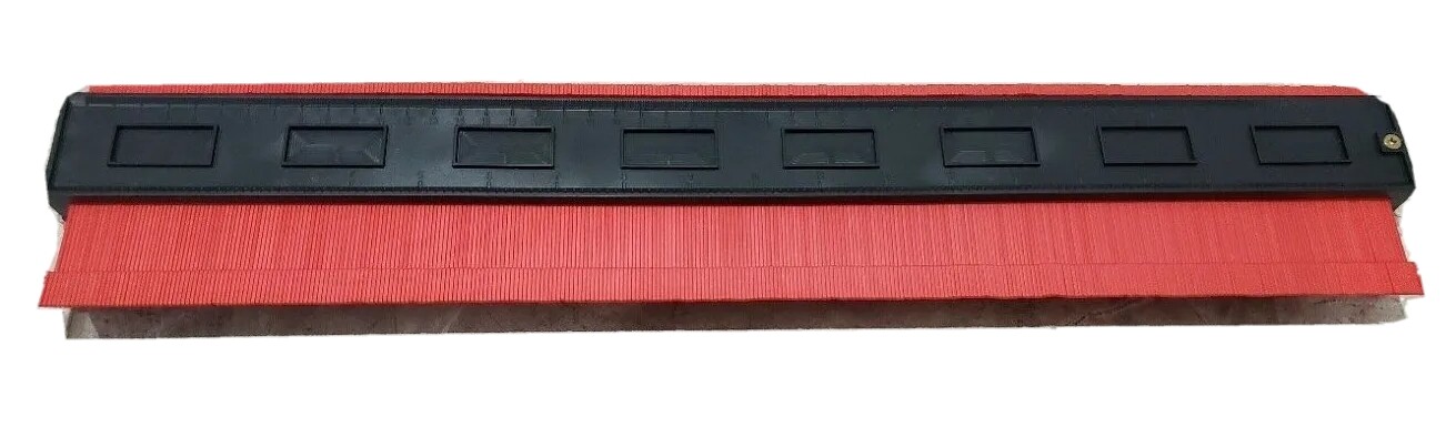 Shape Profile Contour Gauge Plastic Tool Duplicator Irregular Template Tracing