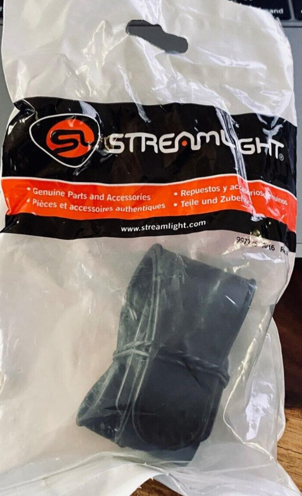 Streamlight Replacement Rubber Hardhat Strap,Black, NEW