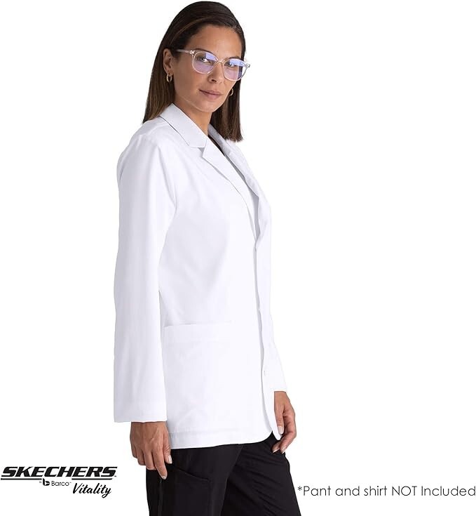 BARCO Skechers Unisex Synergy Scrub Lab Coat