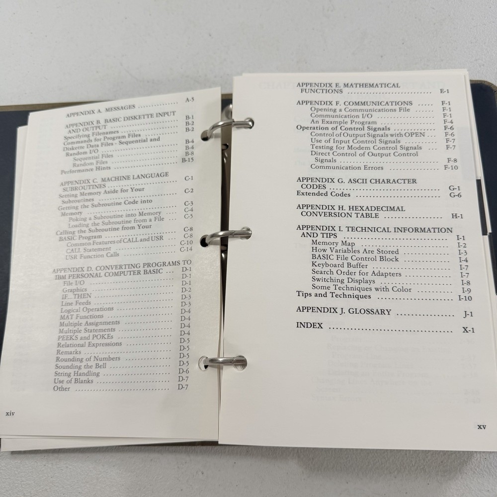 IBM Basic 6025010 Personal Computer Hardware Reference Library