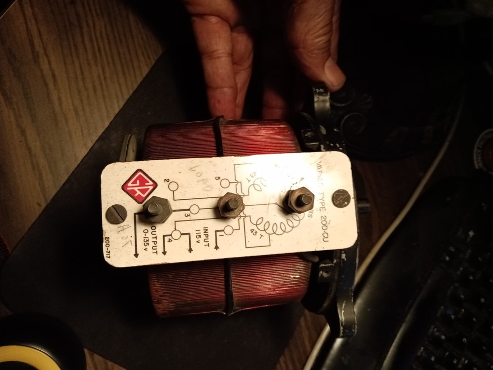 General Radio Type 200 - CU Variac Variable Transformer 115V