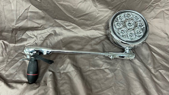 UNITY SPOTLIGHT, LED, 12" SHAFT, 6" DIAMETER HEAD, SHAFT LETTER CODE-A