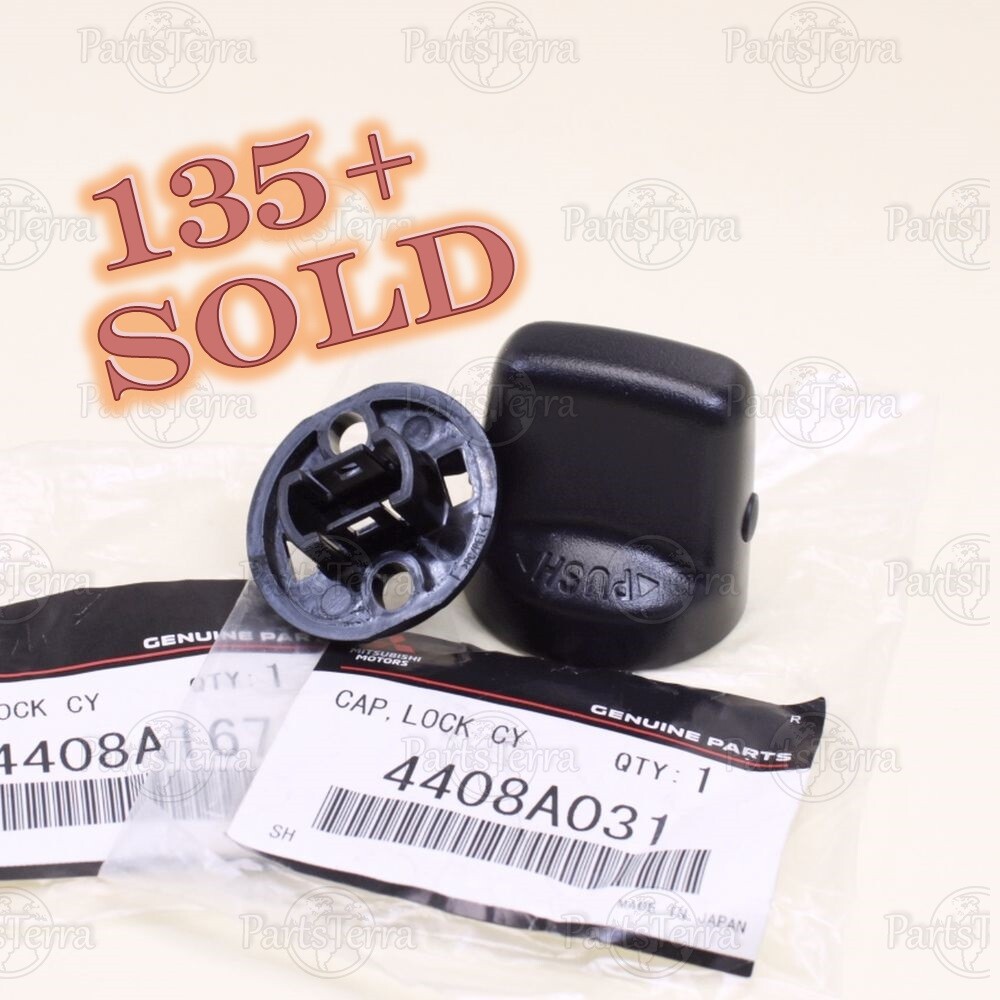 OEM Mitsubishi 2007-13 Outlander Keyless Ignition Start Switch Knob Cap & Insert