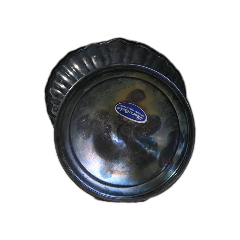 Reed & Barton 669 Silver Plate Koi Candy Dish