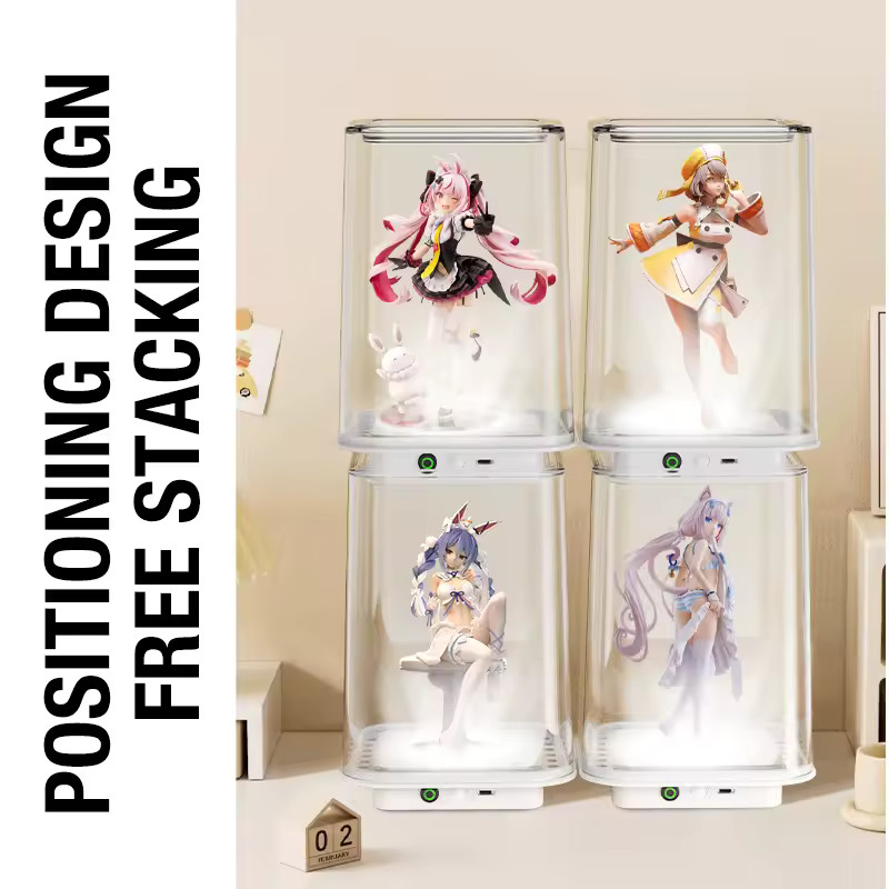 Transparent Display Box Only Dustproof Case No Figures Included