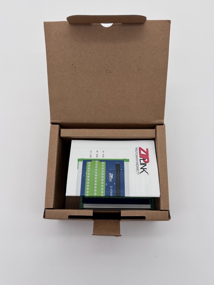 ZIP Link ZL-RTB40-1 reduced-width feedthrough module, 48-pole Automation Direct