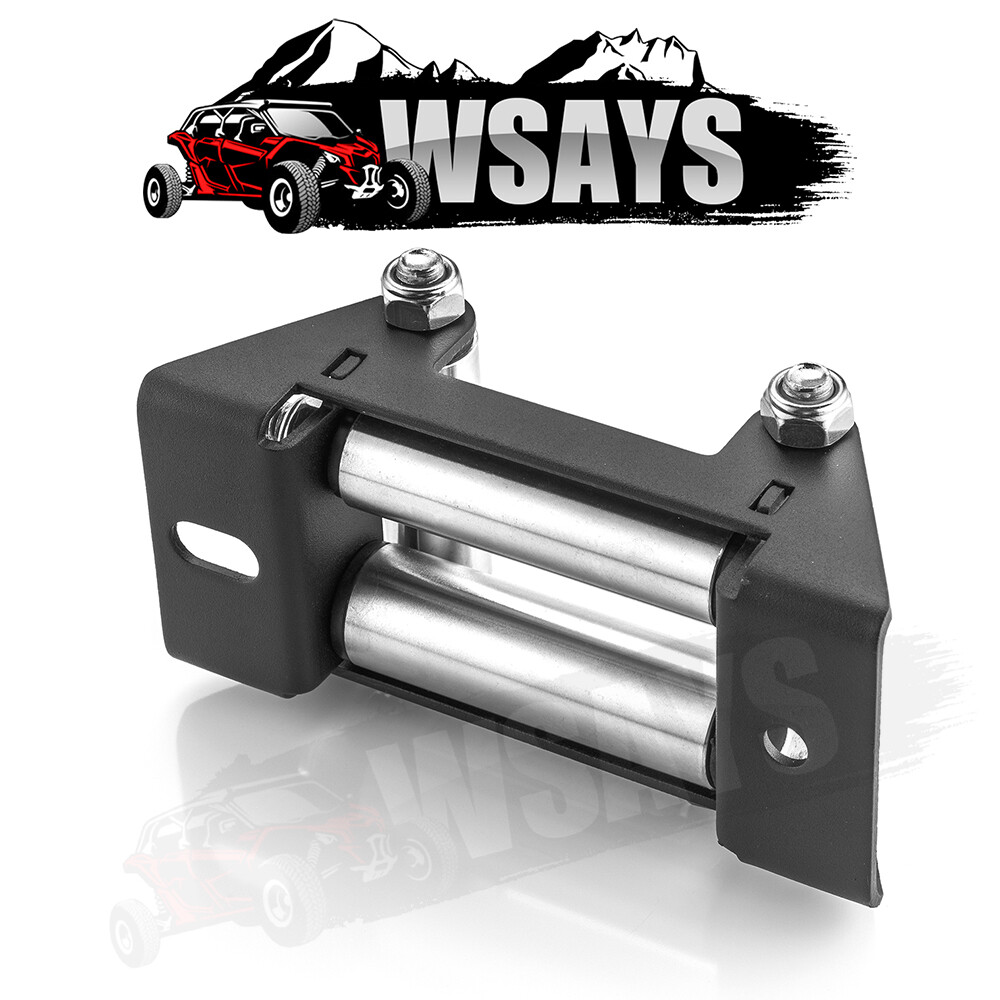 4-7/8" Winch Roller Fairlead Cable Lead Guide 3500LBS For UTV ATV Polaris Can-Am