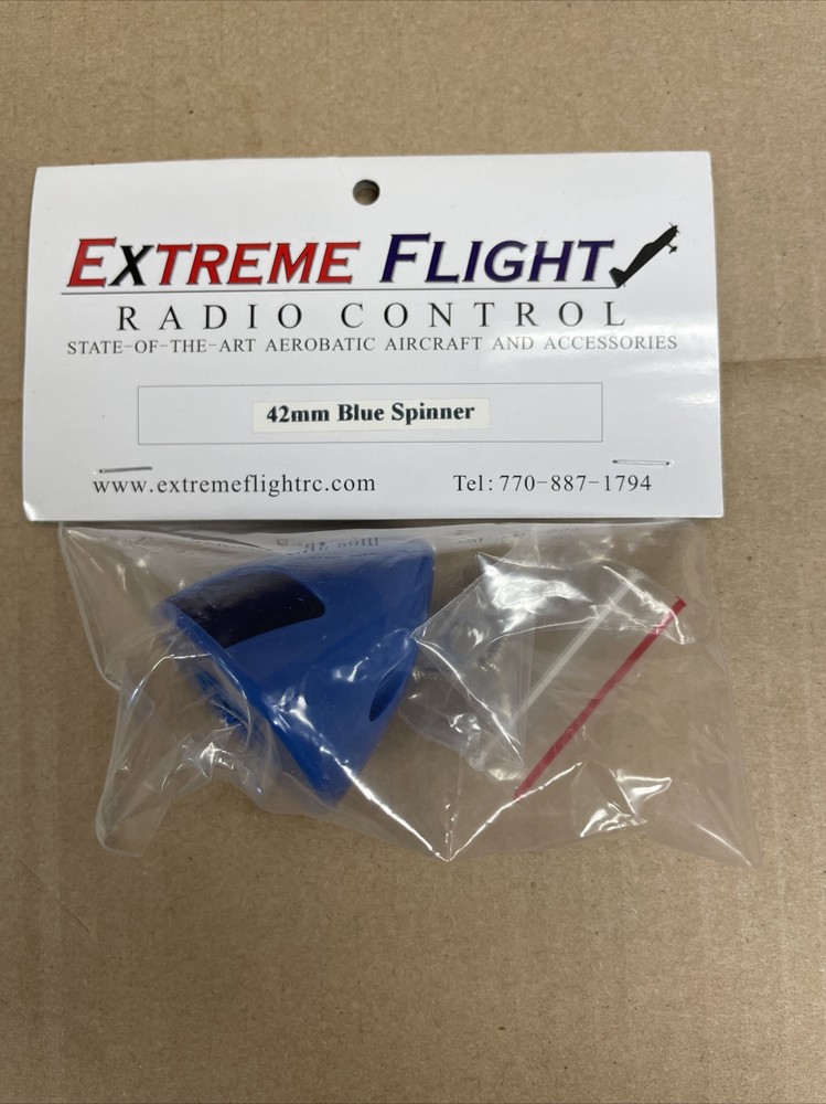 Extreme Flight Radio Control 42mm Blue Spinner