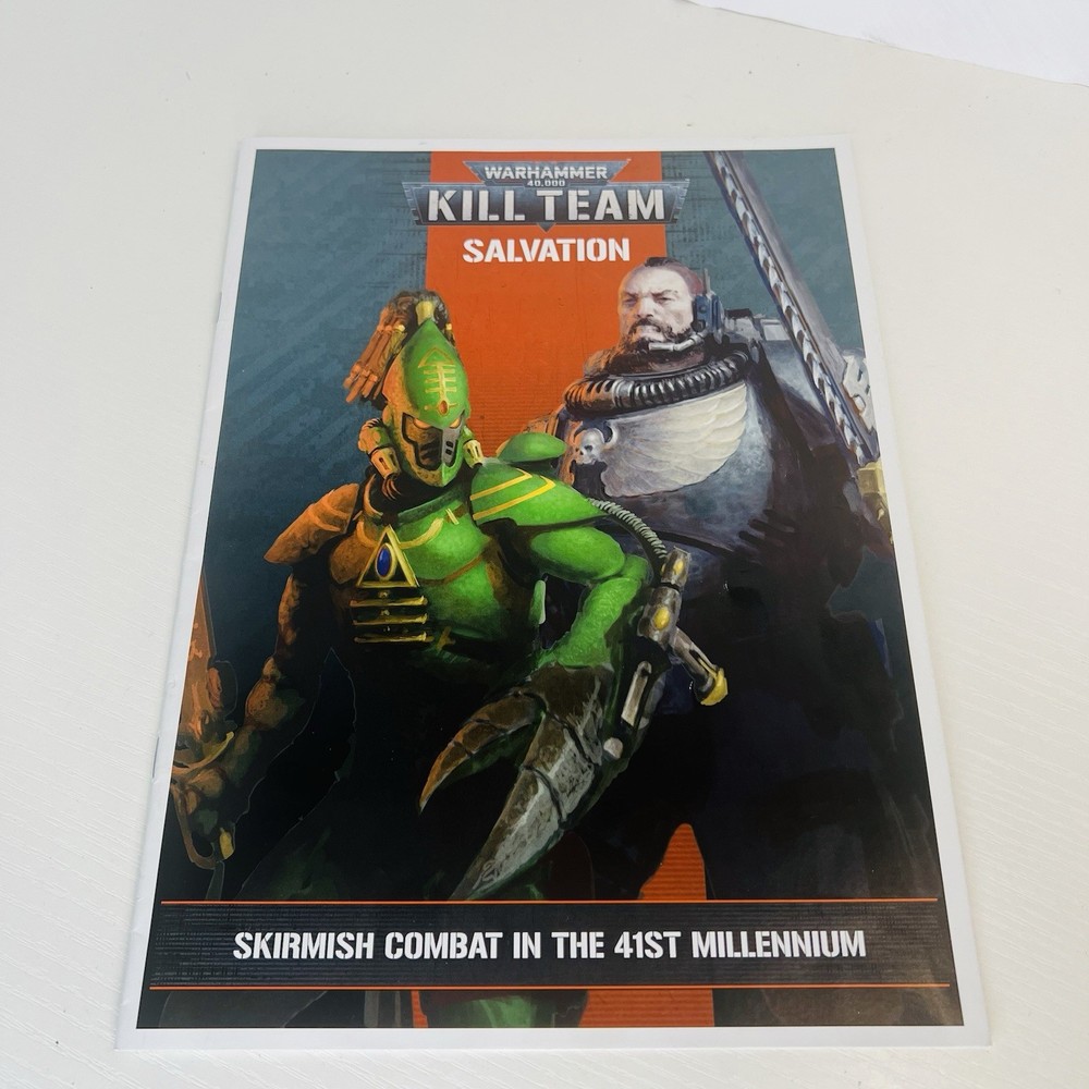 Warhammer 40k The Kill Team Salvation Assembly Guide Instructions Preowned