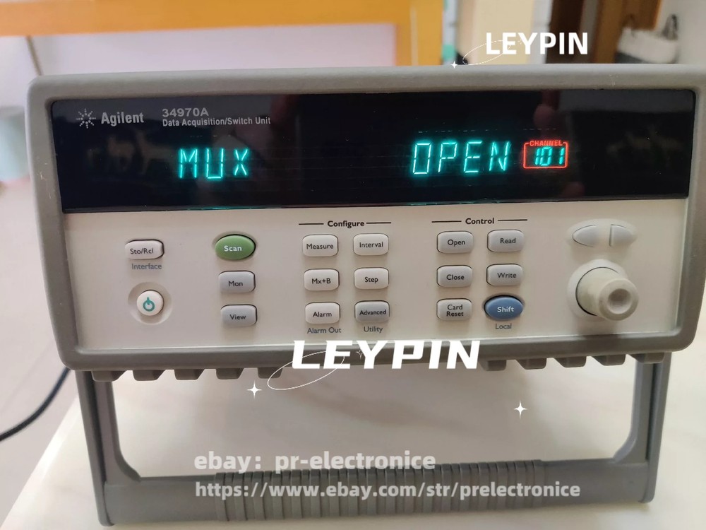 1 PCS Agilent - Keysight 34970A data acquisition/ switch unit #pr