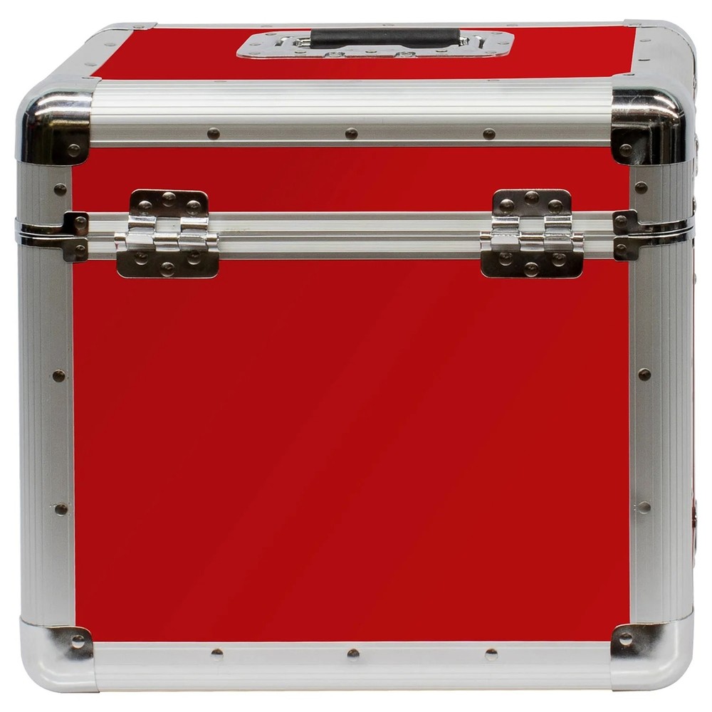 Odyssey KLP2RED, KROM Series Red Stackable Record/Utility Case for 70 12″ Vinyl