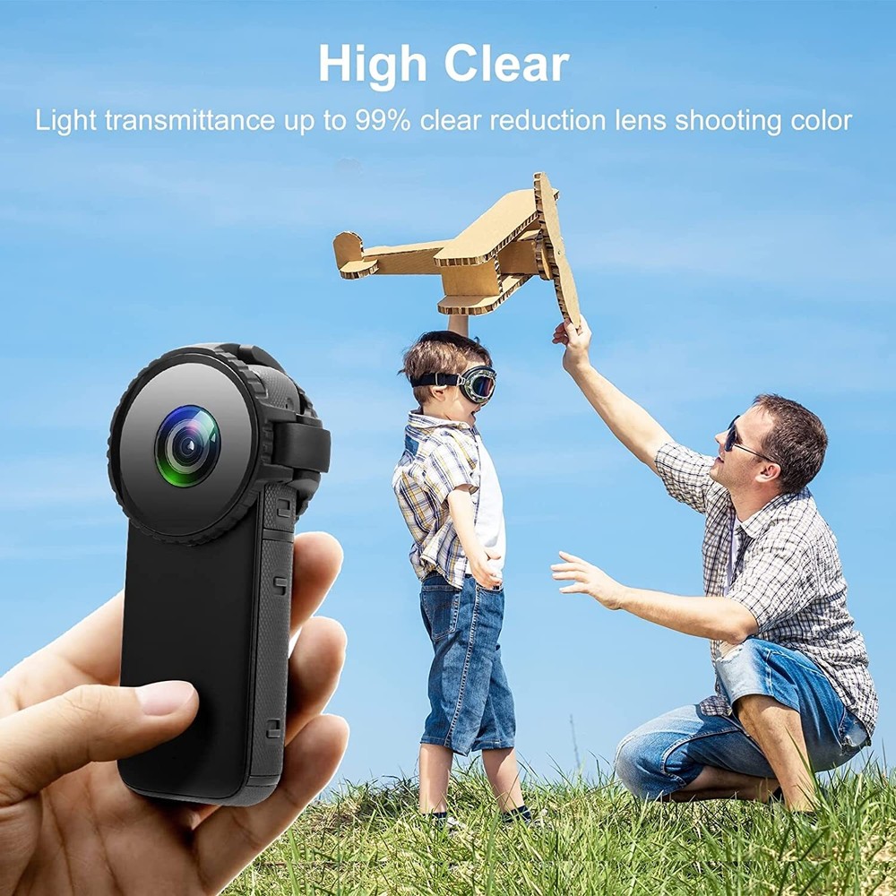 10m Underwater Diving Waterproof Lens Guards Protective Case for Insta360 ONE X2