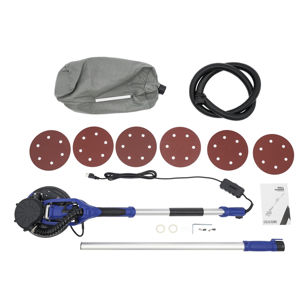 Electric Ceiling Wall Sander Variable Speed Drywall Sanding Machine 800-1800RPM