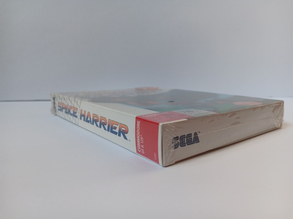 Commodore 64 Space Harrier Computer Game Software Tested/Works Sega