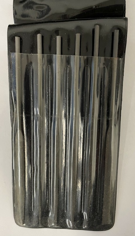 Fowler 55-131-042-0 File Set, 6 Piece, 4" Length